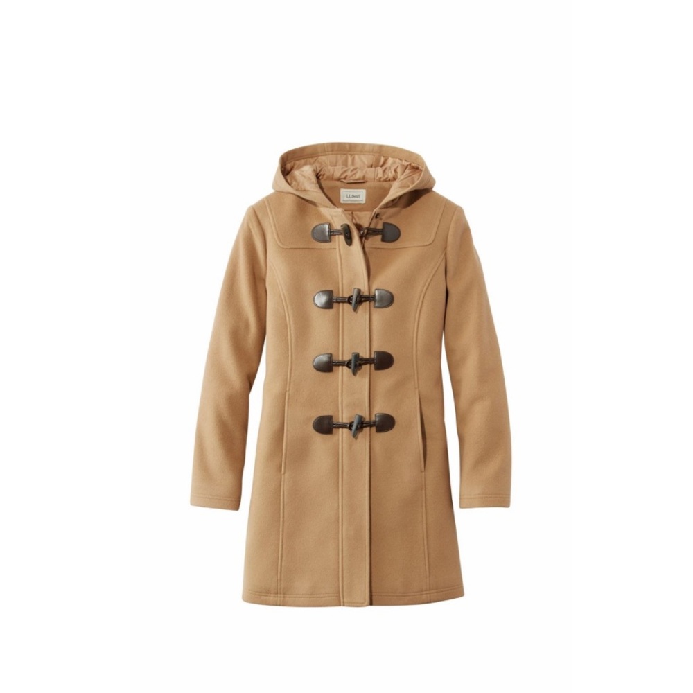 Camel Lambswool Duffel Coat